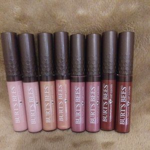 Burt'sBees lipgloss lot of 8